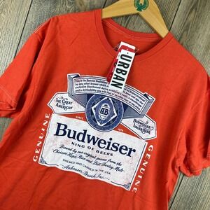 Urban Outfitters Budweiser King of Beers Graphic T-Shirt Men's Size Medium NWT